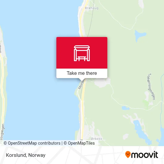 Korslund map