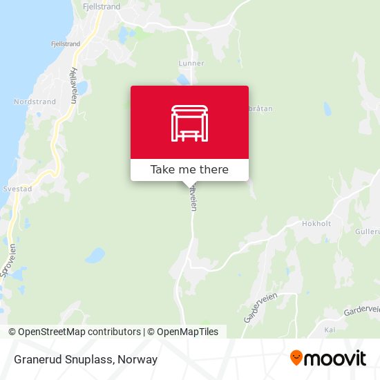 Granerud Snuplass map