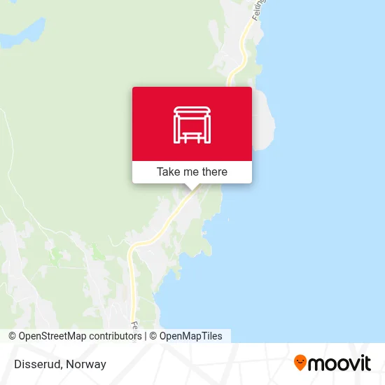 Disserud map
