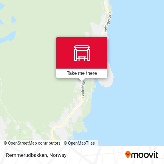 Rømmerudbakken map