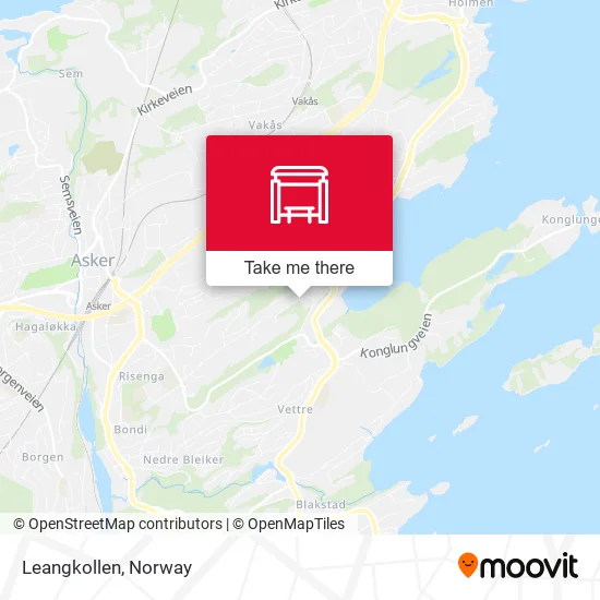 Leangkollen map