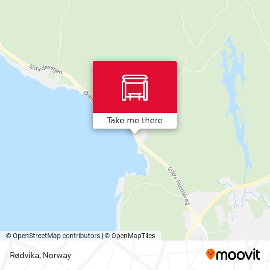 Rødvika map