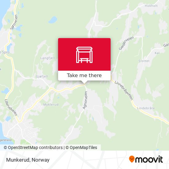 Munkerud map