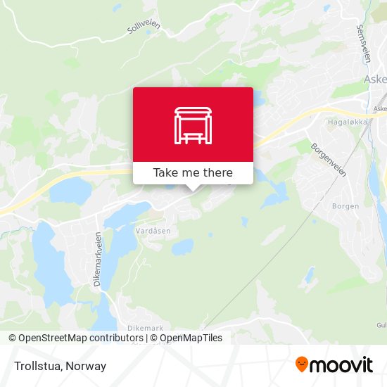 Trollstua map