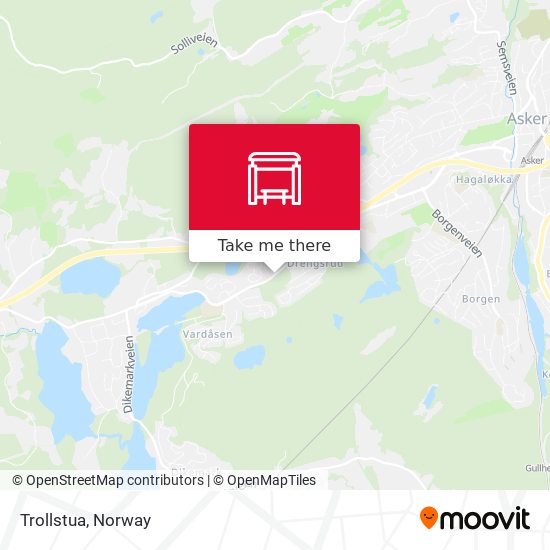 Trollstua map