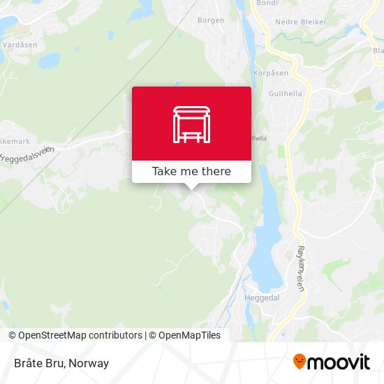 Bråte Bru map