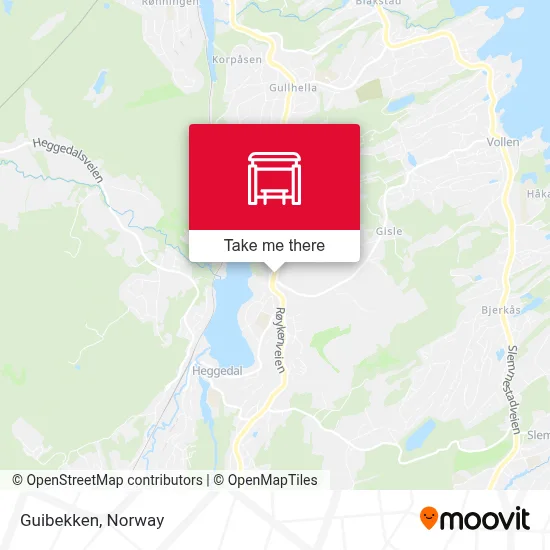 Guibekken map