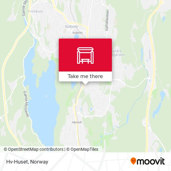 Hv-Huset map