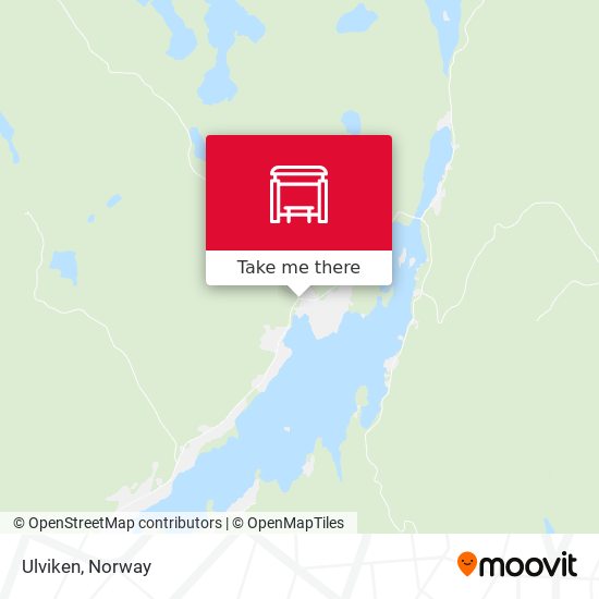 Ulviken map