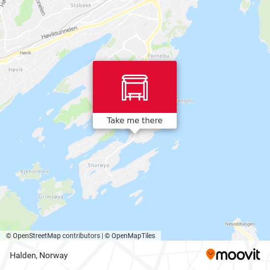 Halden map