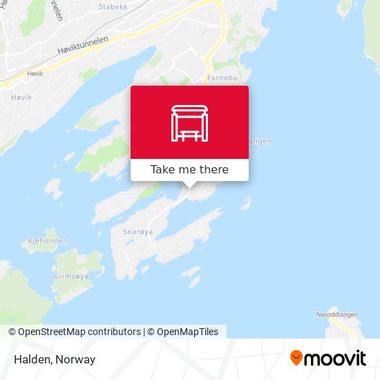 Halden map