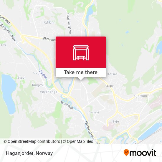 Haganjordet map