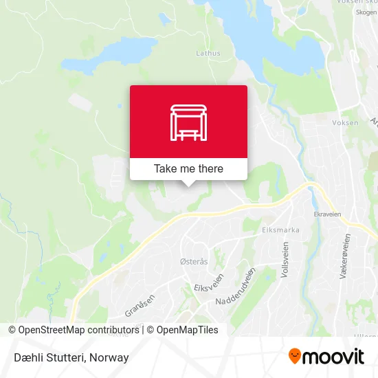 Dæhli Stutteri map
