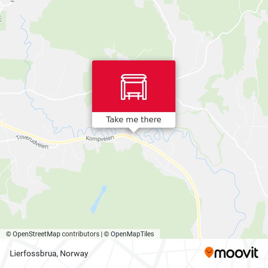 Lierfossbrua map