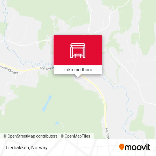 Lierbakken map