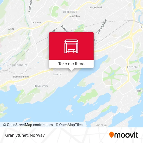 Granlytunet map
