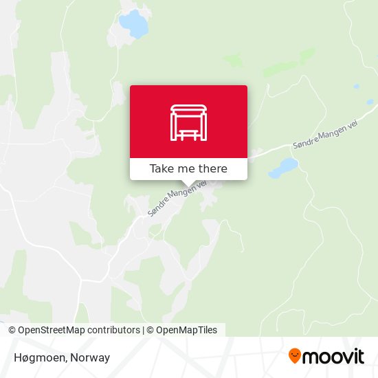 Høgmoen map