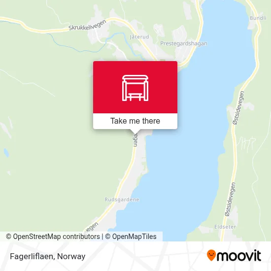 Fagerliflaen map