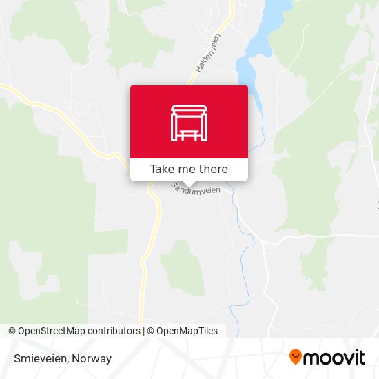 Smieveien map