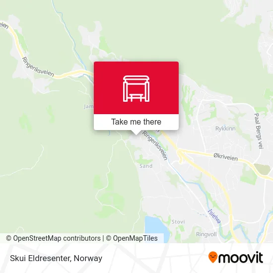 Skui Eldresenter map