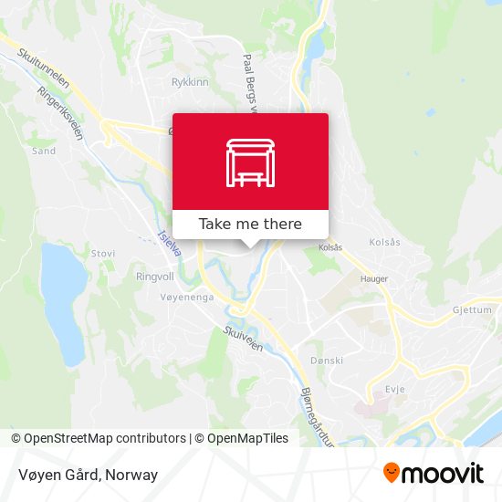 Vøyen Gård map