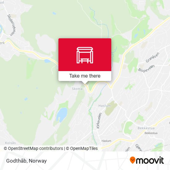 Godthåb map