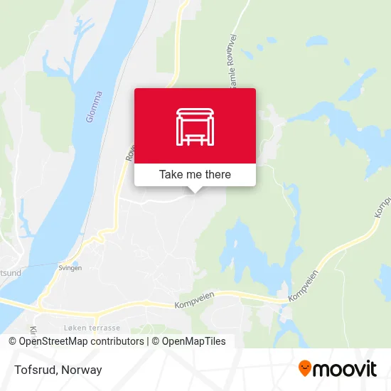 Tofsrud map