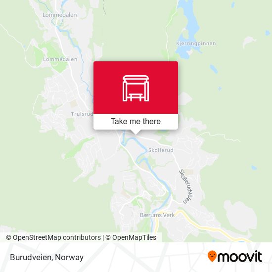 Burudveien map