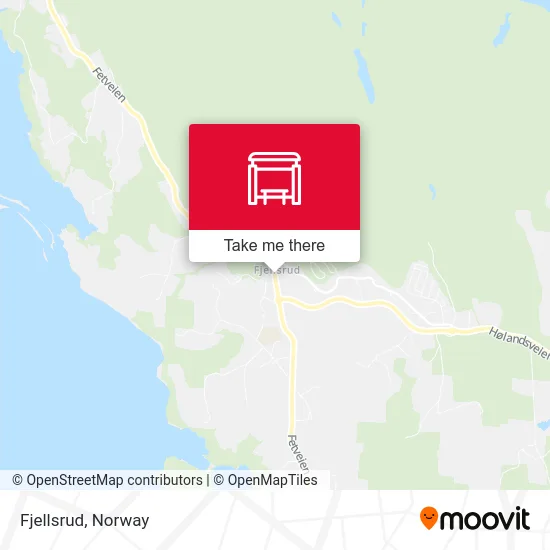Fjellsrud map