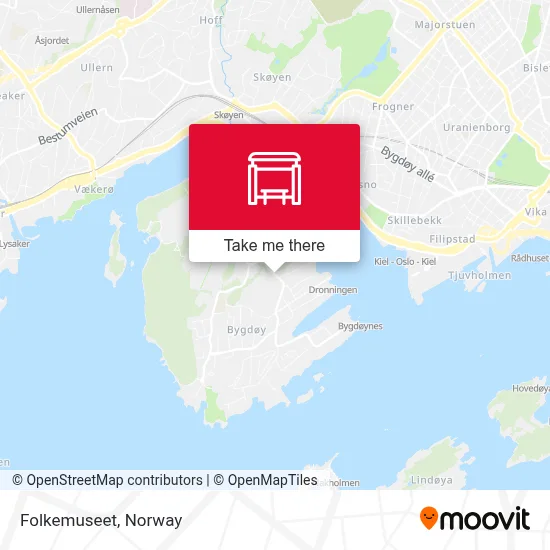 Folkemuseet map