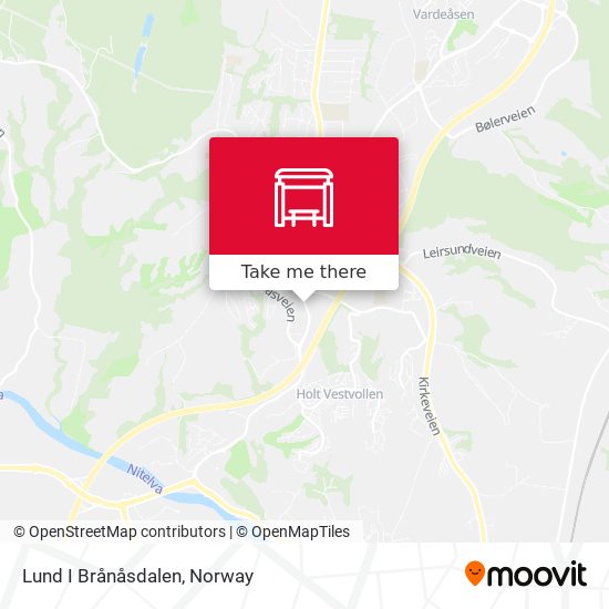 Lund I Brånåsdalen map