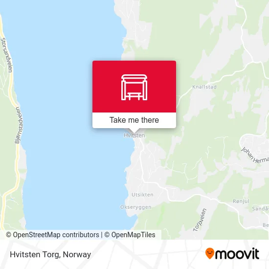 Hvitsten Torg map