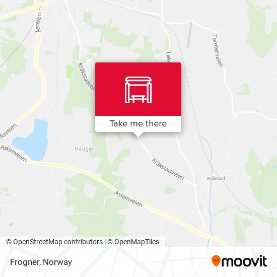 Frogner map