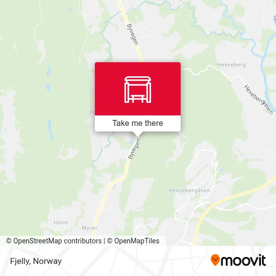 Fjelly map