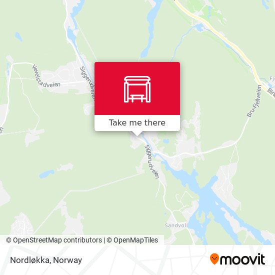 Nordløkka map