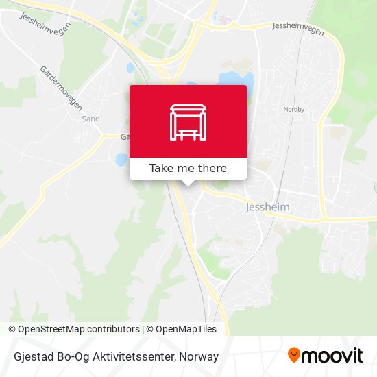 Gjestad Bo-Og Aktivitetssenter map