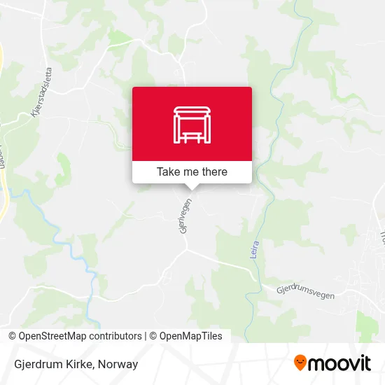 Gjerdrum Kirke map