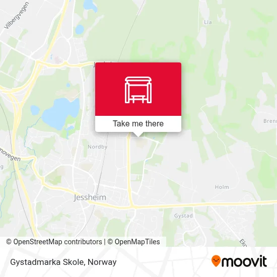 Gystadmarka Skole map