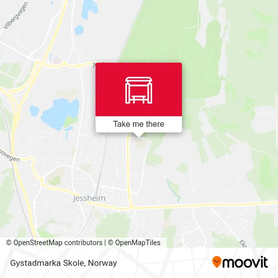 Gystadmarka Skole map