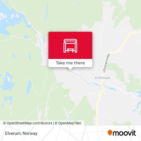 Elverum map