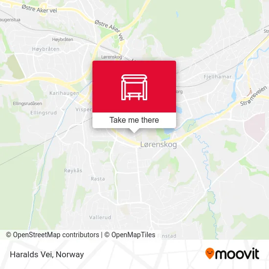 Haralds Vei map