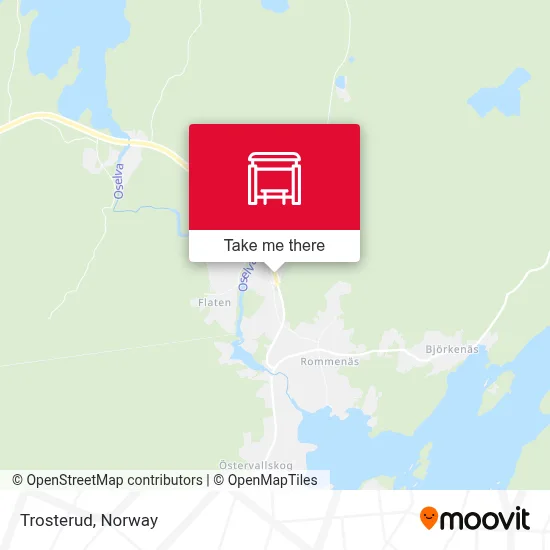 Trosterud map