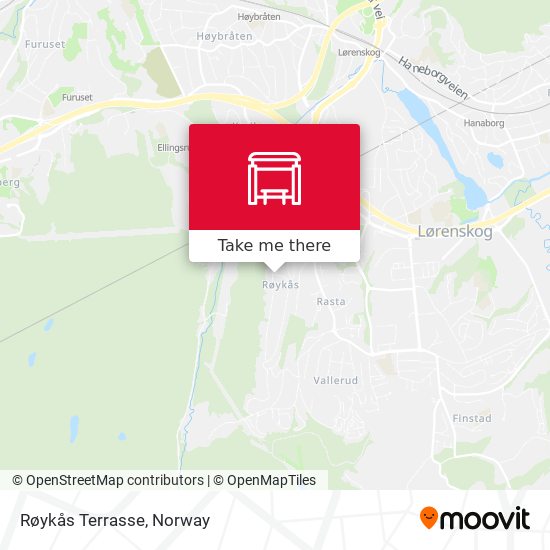 Røykås Terrasse map