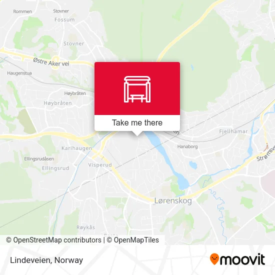 Lindeveien map
