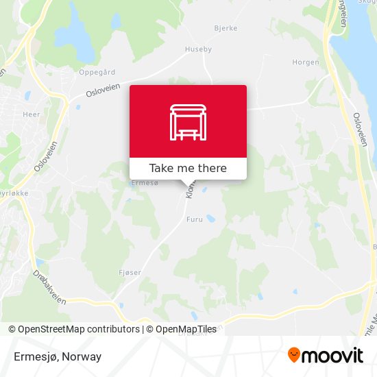 Ermesjø map