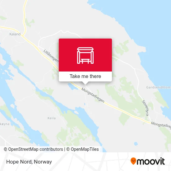 Hope Nord map