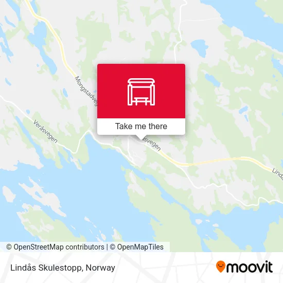 Lindås Skulestopp map