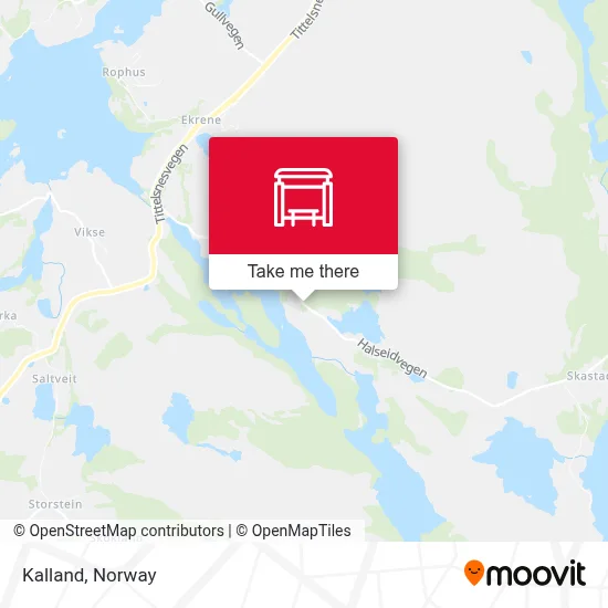 Kalland map