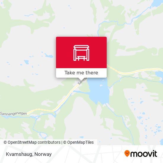 Kvamshaug map