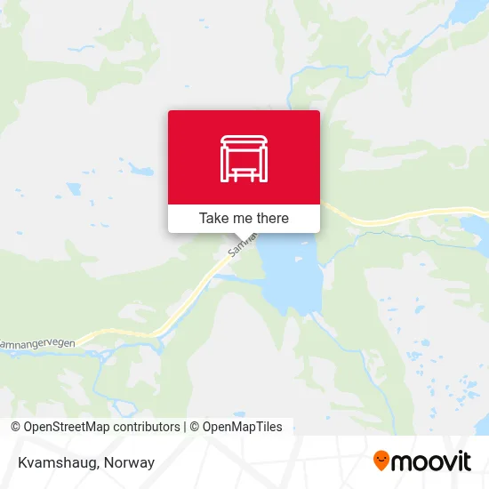 Kvamshaug map